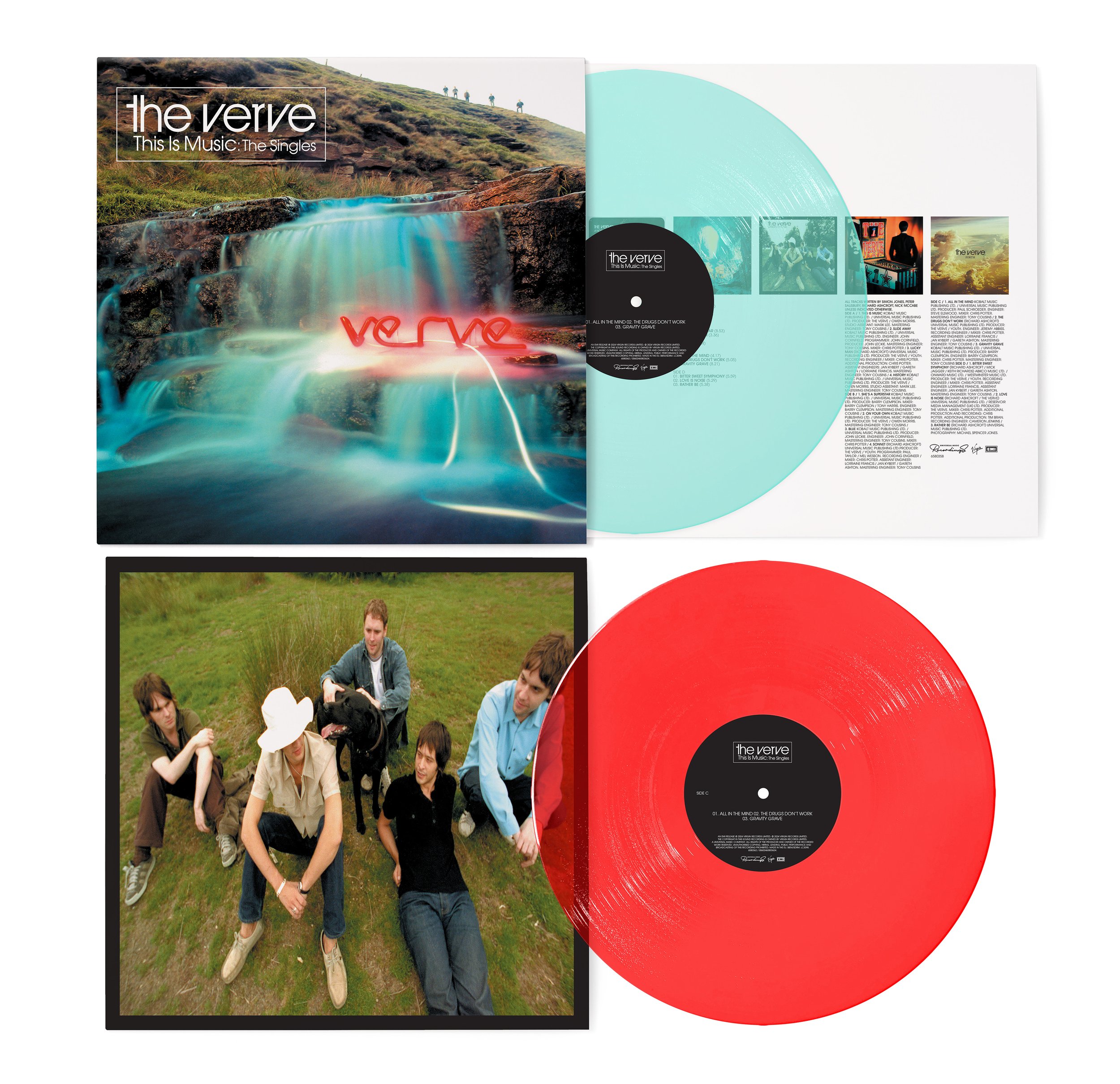 Linkin Park LP Meteora (Translucent Gold & Red Splatter